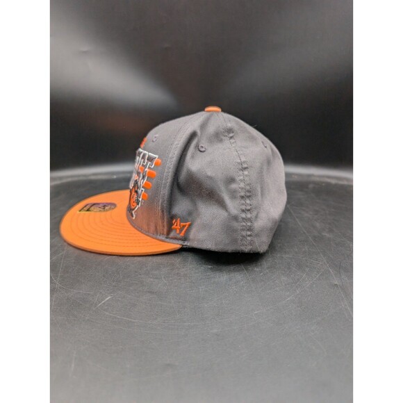 Syracuse Orange Snapback Hat Cap Mens NCAA Brand 47 Large Logo - Picture 2 of 7
